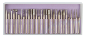 Набор CBN фрезы с кубическим нитридом бора, на основе гальванической связки, 30 штук