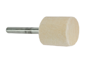 Войлочные насадки 40x40x6 цилиндр, набор 10 шт.