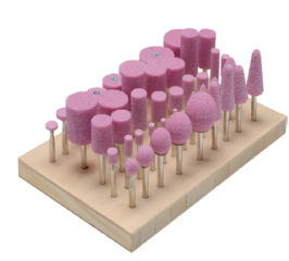 Набор абразивных камней, 6 мм, 45 шт.